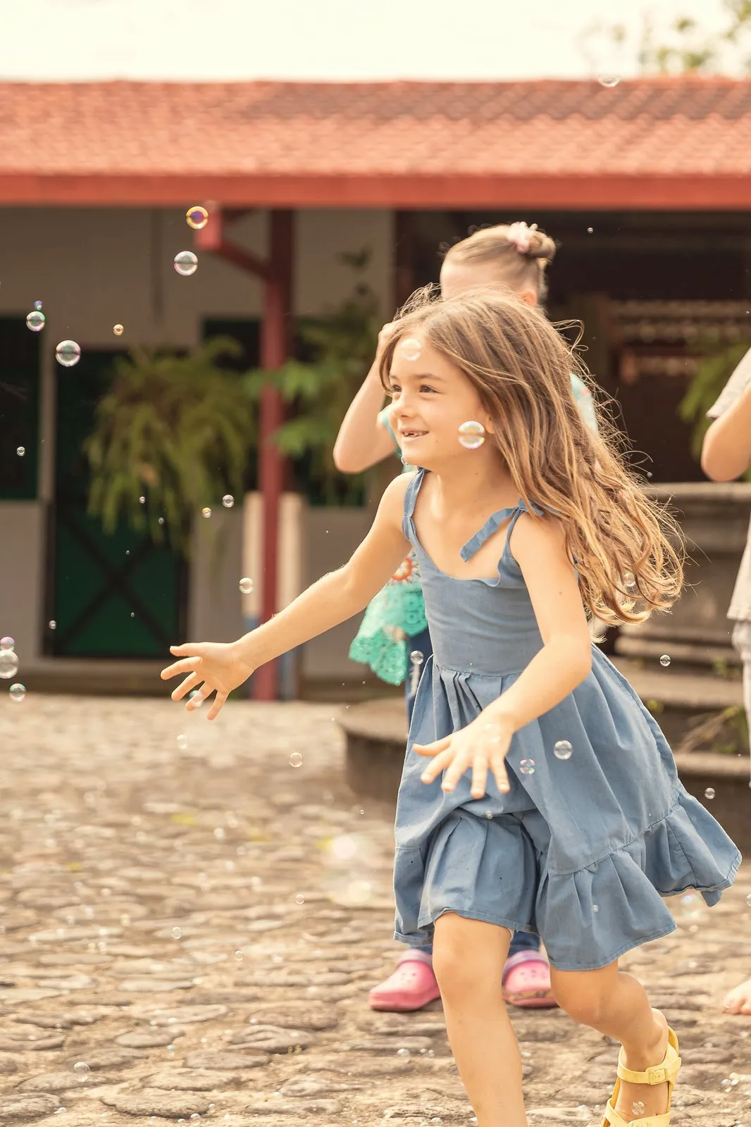 RISE Costa Rica family enjoying outdoor community life